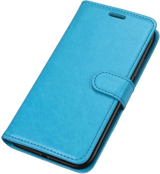 Sony Xperia 10 III Hoesjes – Portemonnee Hoes – Pasjeshouder – Inclusief Screenprotector – Turquoise-Ilumina Benelux