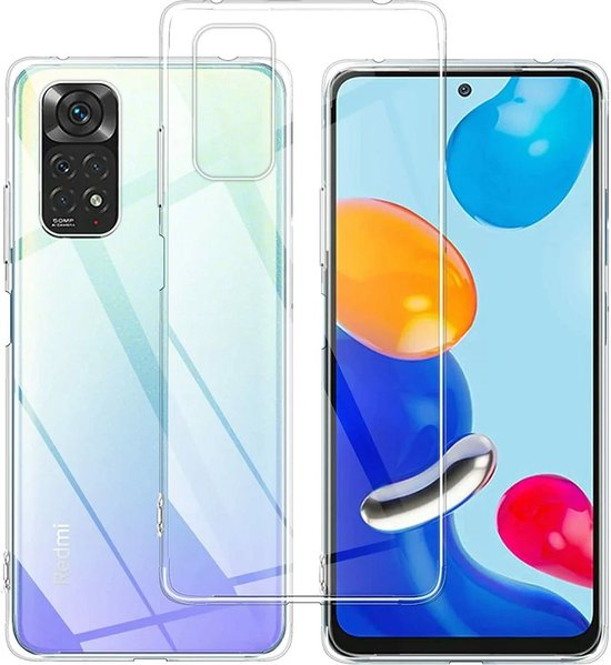 Xiaomi Redmi Note 11 Pro+ 5G Hoesjes – Siliconen Backcover – Flexibel – Transparant – Soft TPU-Ilumina Benelux