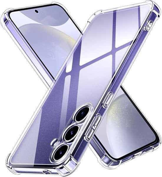 Samsung Galaxy S23 Plus Hoesjes – Siliconen Backcover – Schokbestendig – Camera Beschermer – Transparant-Ilumina Benelux