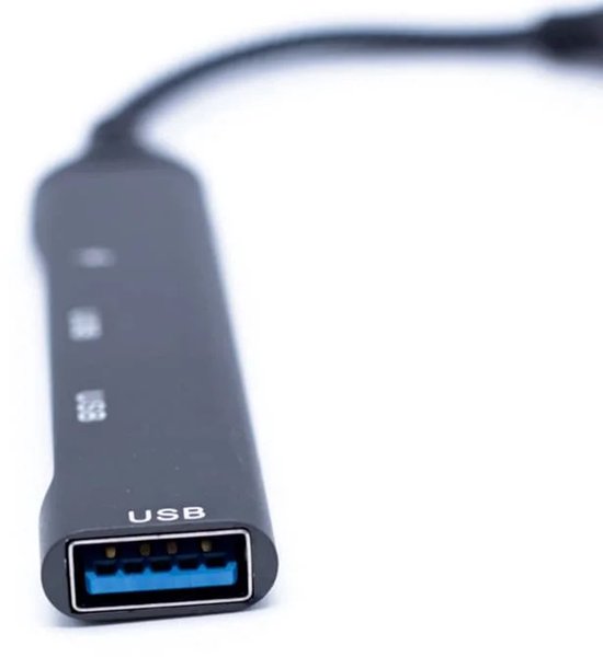 Lightning Hub Adapter – Geschikt voor iPhone/iPad – 3x USB 3.0 – Lightning Opladen – Zilver-Ilumina Benelux