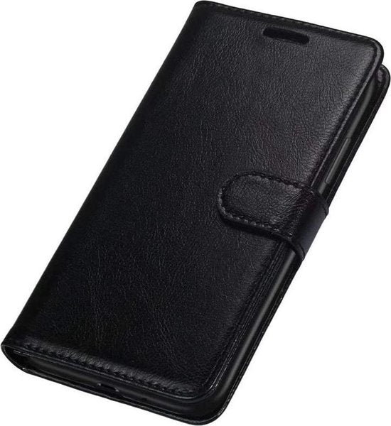 Oppo A54 5G Hoesjes – Portemonnee Bookcase – Pasjeshouder – 2x Screenprotector – Zwart-Ilumina Benelux
