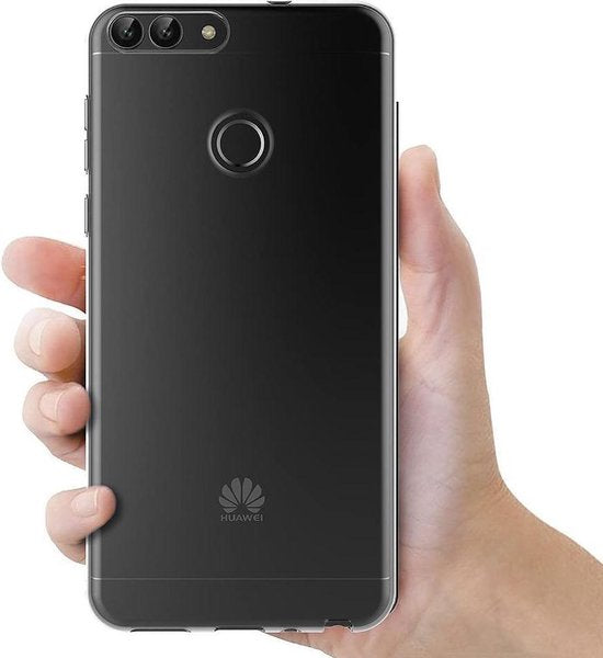 Huawei P Smart 2018 Hoesjes – Siliconen Backcover – Transparant – Flexibel – Beschermend-Ilumina Benelux