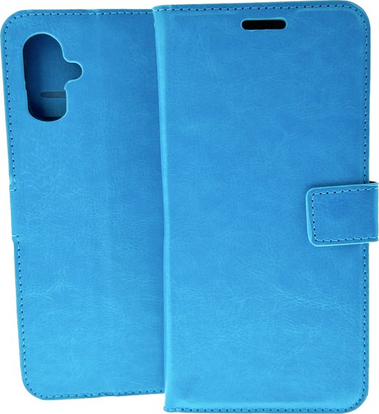 iPhone 16 Hoesjes – Portemonnee Hoes – Pasjeshouder – 1x Gehard Glas Screenprotector – Turquoise-Ilumina Benelux