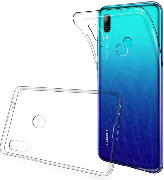 Huawei P Smart 2019 Hoesjes – Siliconen Backcover – Transparant – Flexibel – Anti Kras-Ilumina Benelux