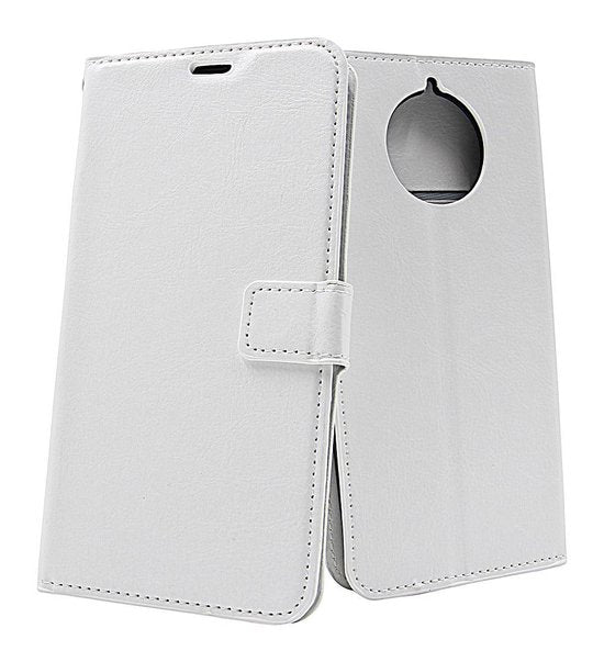 Nokia 9 PureView Hoesjes – Bookcase Portemonnee Hoes – Pasjeshouder – Magneetsluiting – Wit-Ilumina Benelux