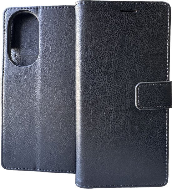 Portemonnee Book Case Hoesje Geschikt voor: Motorola Edge 30 Pro - Zwart