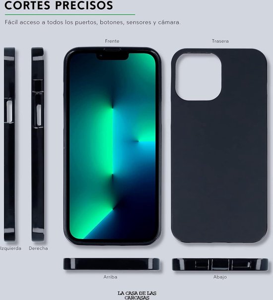 OPPO A18/A38 Hoesjes – Siliconen Backcover – Soft Grip – Schokbestendig – Zwart-Ilumina Benelux