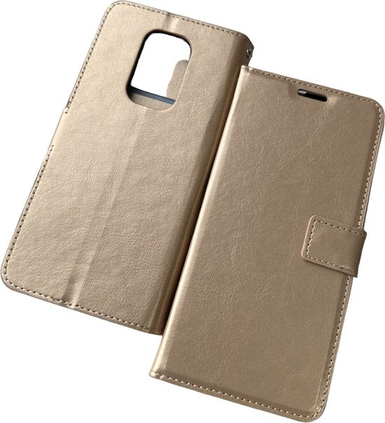 Motorola Moto G9 Play & E7 Plus Hoesjes – Portemonnee Book Case – Pasjeshouder – 2x Screenprotector – Roségoud-Ilumina Benelux
