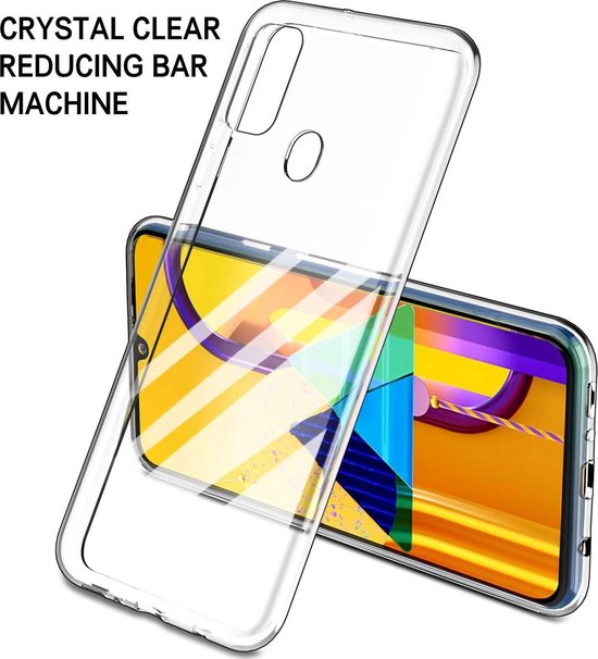 Samsung Galaxy M21 Hoesjes – Siliconen Backcover – Soft Touch – Schokbestendig – Transparant-Ilumina Benelux