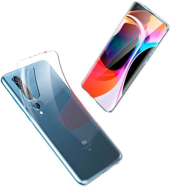 Xiaomi Mi 10 / 10 Pro Hoesjes – Siliconen Backcover – Transparant – Soft TPU – Slank Design-Ilumina Benelux