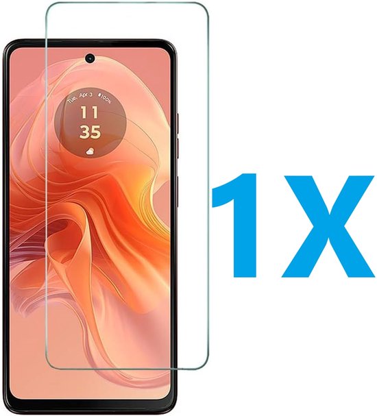 Screenprotector - Geschikt voor Motorola Moto G24 Power - 9H Glas (1-Pack)