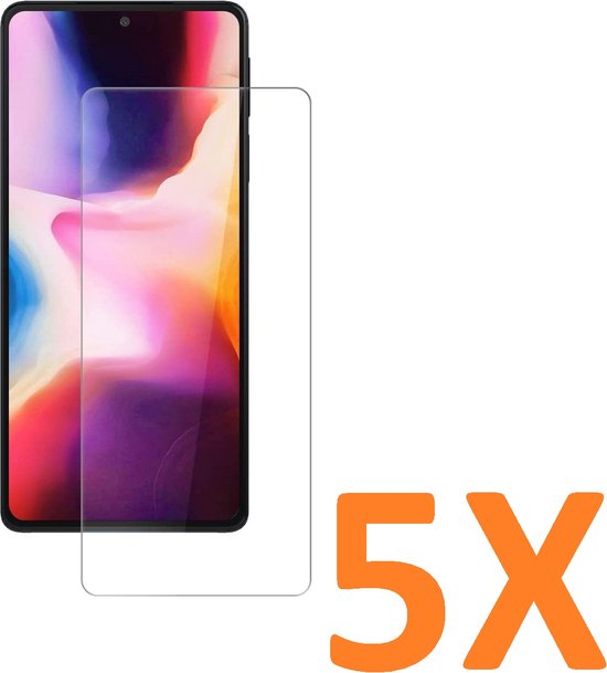 Screenprotector - Geschikt voor Motorola Moto Edge 30 Pro - 9H Glas (5-Pack)