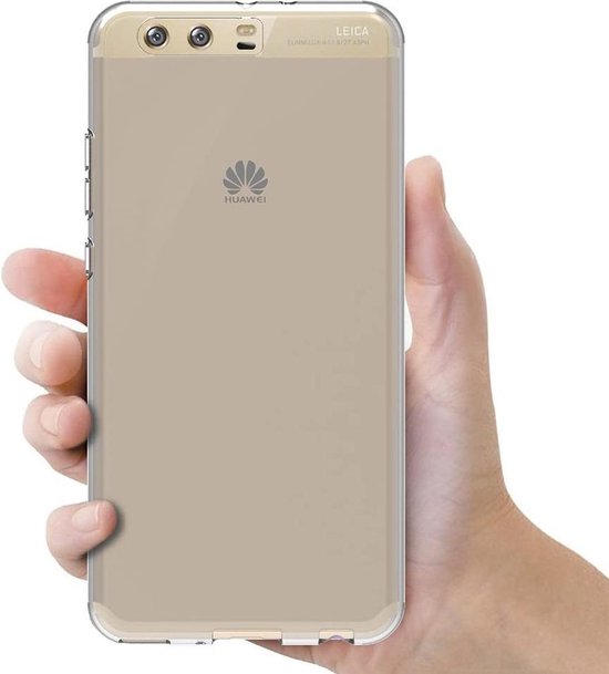 Huawei P10 Plus Hoesjes – Siliconen Backcover – Transparant – Flexibel – Anti Kras-Ilumina Benelux