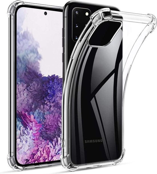 Samsung Galaxy S20 Plus Hoesjes – Siliconen Backcover – Schokbestendig – Transparant-Ilumina Benelux