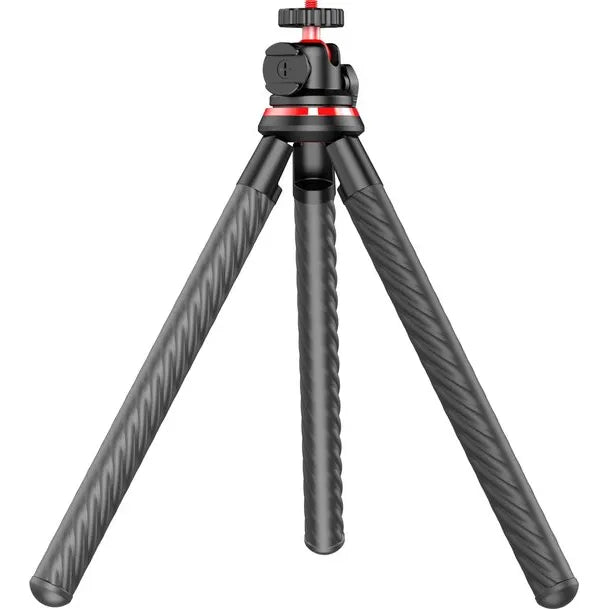 Octopus Flex Statief CO2 – 2-in-1 Smartphone & Camera Houder – Flexibel Camerastatief – Zwart-Ilumina Benelux
