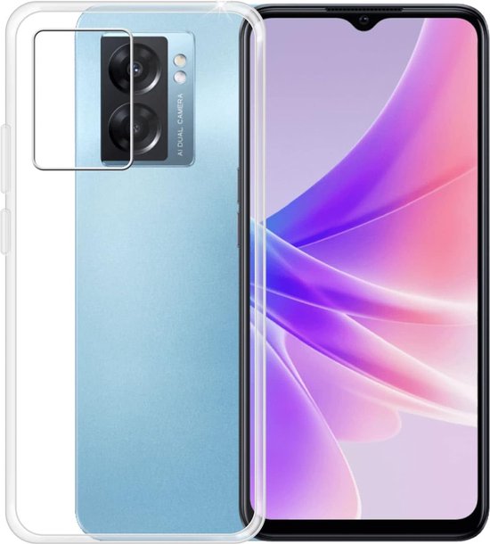 Oppo A57 Hoesjes – Transparante Siliconen Backcover – Flexibel – Soft Silicone-Ilumina Benelux