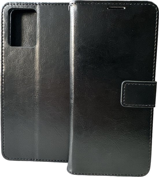 Xiaomi 14 Hoesjes – Portemonnee Bookcase – Pasjeshouder – Magneetsluiting – Zwart-Ilumina Benelux