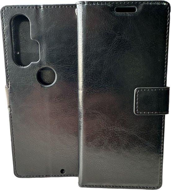 Motorola Edge Plus Hoesjes – Portemonnee Book Case – Magneetsluiting – 2x Screenprotector – Turquoise-Ilumina Benelux
