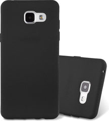 Samsung Galaxy A5 2016 Hoesjes – Siliconen Backcover – Soft Touch – Schokbestendig – Zwart