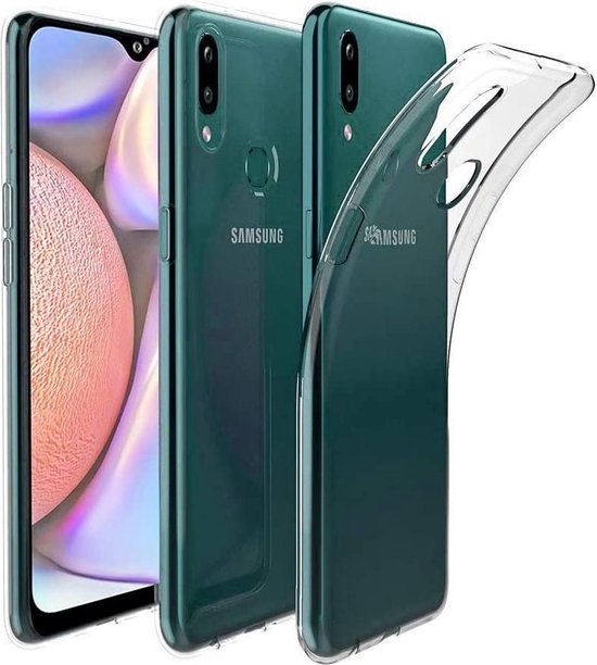 Samsung Galaxy A10S Hoesjes – Siliconen Backcover – Soft Touch – Transparant-Ilumina Benelux