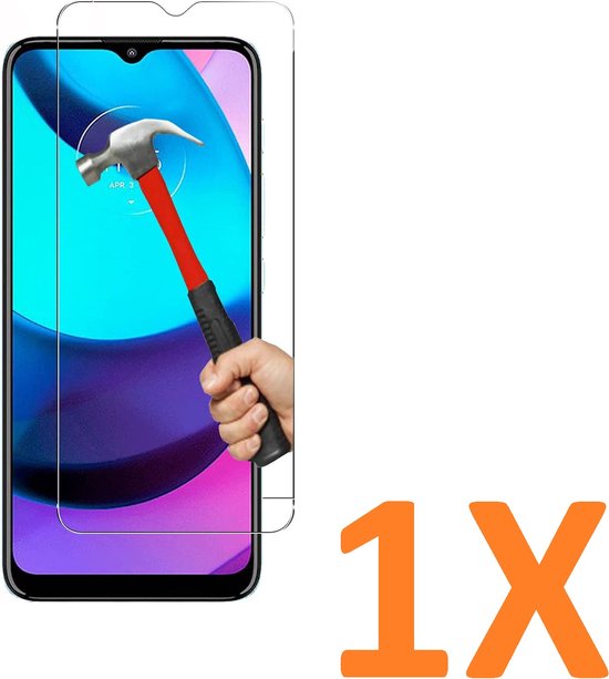 Screenprotector - Geschikt voor Motorola Moto E20 / E30 / E40 - 9H Glas (1-Pack)