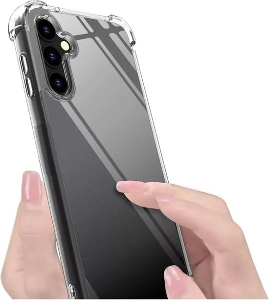 Samsung Galaxy A54 5G Hoesjes – Crystal Clear Backcover – Schokbestendig – Transparant-Ilumina Benelux