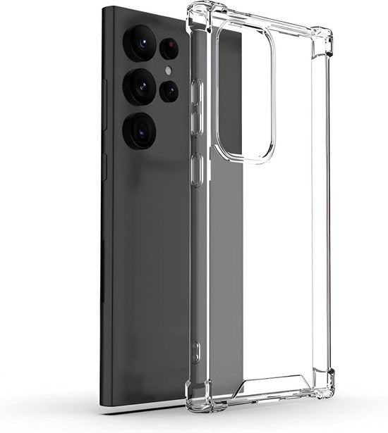 Samsung Galaxy S24 Ultra Hoesjes – Crystal Clear Backcover – Schokbestendig – Transparant-Ilumina Benelux