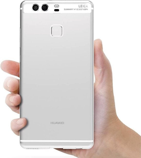 Huawei P9 Hoesjes – Siliconen Backcover – Transparant – Soft TPU – Slank Design-Ilumina Benelux