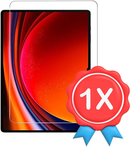Screenprotector – Geschikt voor Samsung Galaxy Tab S10 Plus/S9 Plus/S9 FE Plus – Gehard Glas – Anti-kras – 12.4 Inch-tabletscreenprotectors-Ilumina Benelux