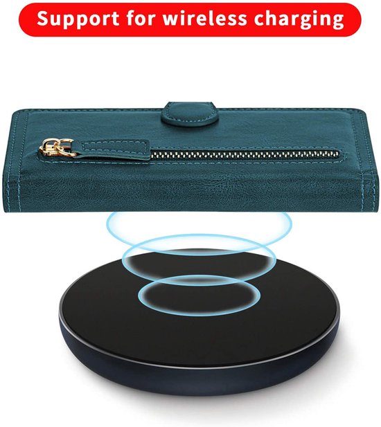 Samsung Galaxy A32 4G Hoesjes – Vintage Portemonnee Hoes – Pasjeshouder – Magneetsluiting – Blauw-Ilumina Benelux