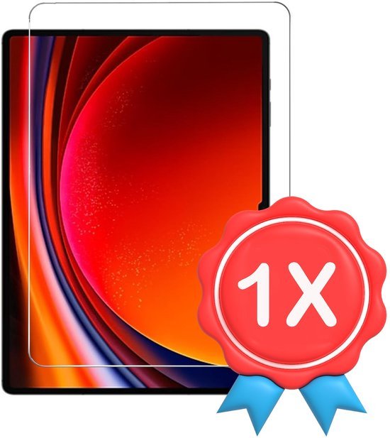 Screenprotector – Geschikt voor Samsung Galaxy Tab S10 FE / S9 / S9 FE – Gehard Glas – Anti-kras – 11 Inch-tabletscreenprotectors-Ilumina Benelux