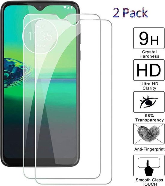 Screenprotector - Geschikt voor Motorola Moto G8 Plus - 9H Glas (1-Pack)