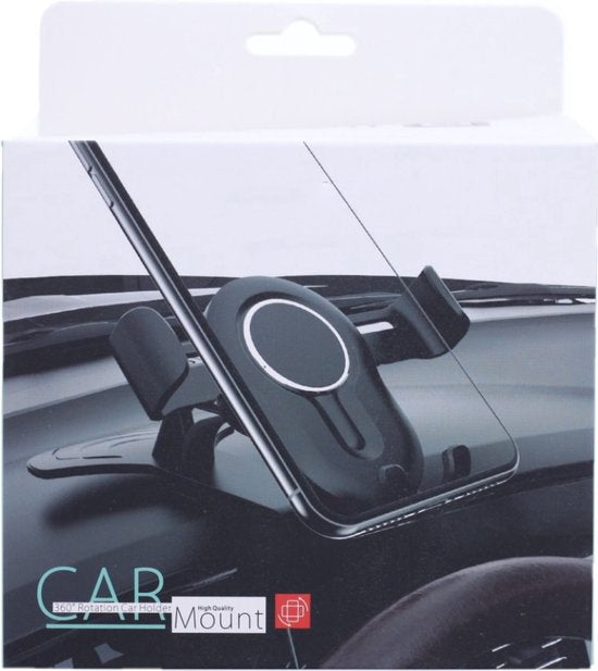 Telefoonhouder auto – Dashboardhouder – Universeel – Antislip – Zwart-Ilumina Benelux