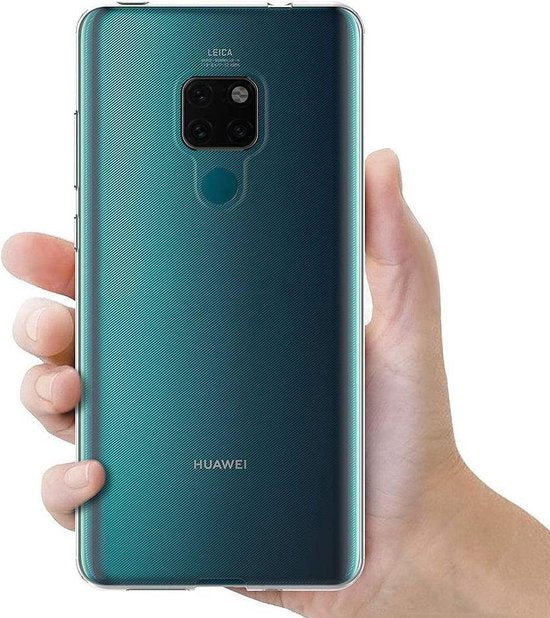 Huawei Mate 20 Hoesjes – Siliconen Backcover – Soft TPU – Transparant-Ilumina Benelux