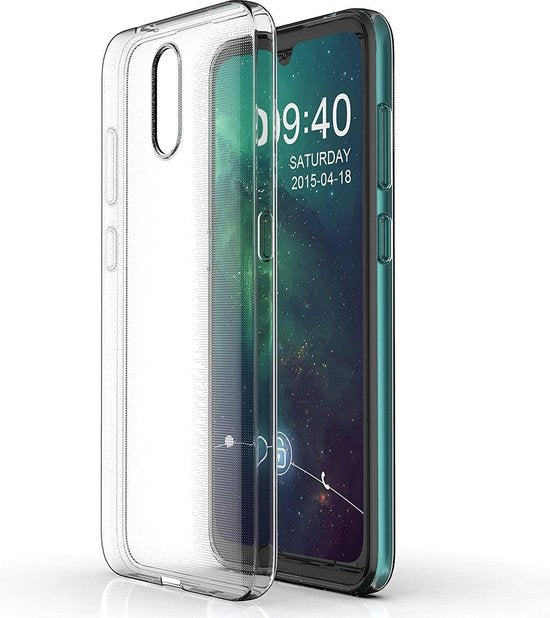 Nokia 2.3 Hoesjes – Siliconen Backcover – Transparant – Flexibel – Schokbestendig-Ilumina Benelux
