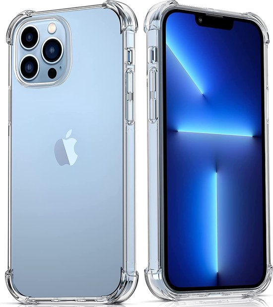 iPhone 15 Pro Max Hoesjes – Siliconen Backcover – Schokbestendig – Transparant-Ilumina Benelux