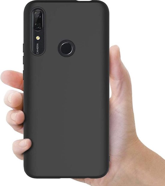 Huawei P Smart Z Hoesjes – Siliconen Backcover – Softcase – Zwart-Ilumina Benelux