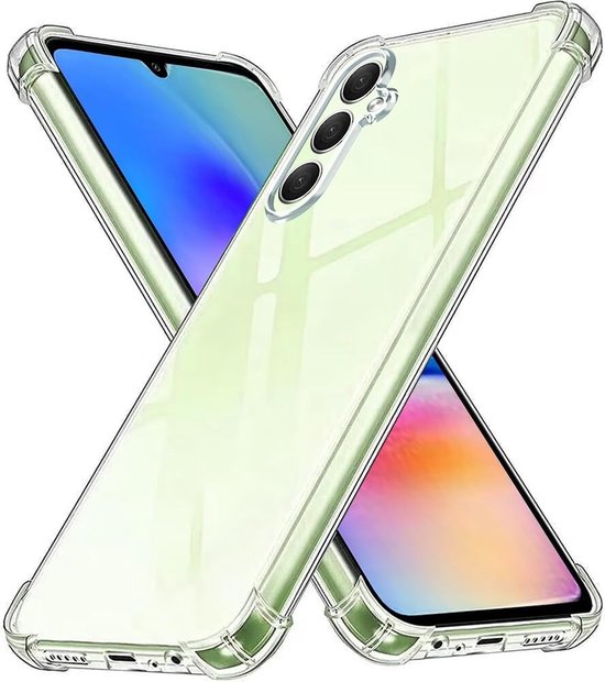 Samsung Galaxy A05s Hoesjes – Siliconen Backcover – Schokbestendig – Flexibel – Transparant-Ilumina Benelux