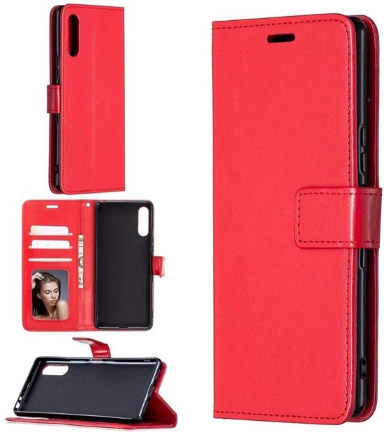 Huawei P Smart S Hoesjes – Bookcase – Magneetsluiting – Pasjeshouder – Zwart-Ilumina Benelux