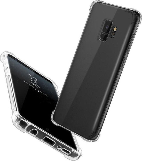 Samsung Galaxy S9 Hoesjes – Siliconen Backcover – Schokbestendig Bumper – Transparant-Ilumina Benelux