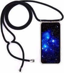 Samsung Galaxy M51 Hoesjes – Transparante Backcover met Koord – Schokbestendig Anti-shock – Doorzichtig