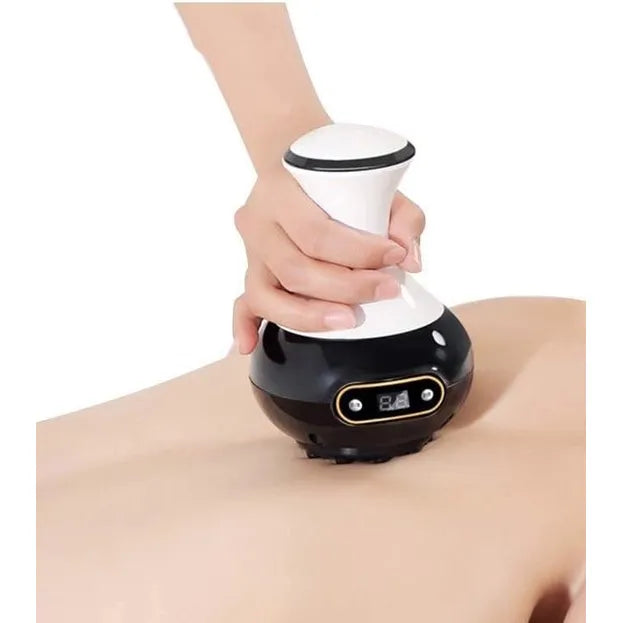 Elektrisch Cupping Massageapparaat – Guasha Massage – Warmtefunctie – Vacuüm Therapie – Oplaadbaar-Ilumina Benelux