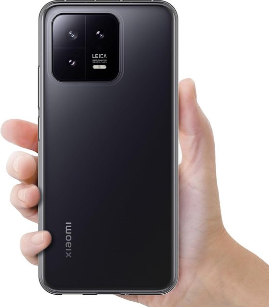 Xiaomi 13 Hoesjes – Transparante Siliconen Backcover – Flexibel – Soft Silicone-Ilumina Benelux