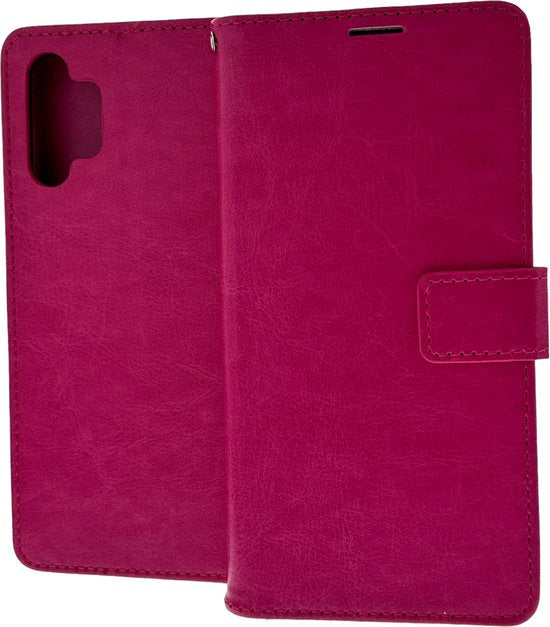 Portemonnee Book Case Hoesje Geschikt voor: Samsung Galaxy A32 4G Roze