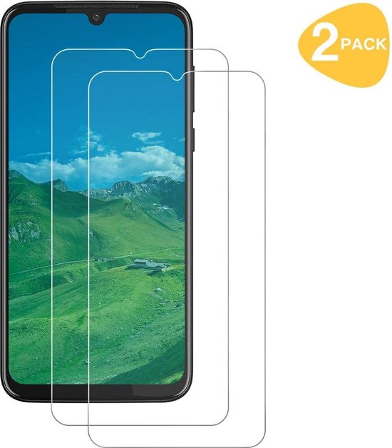 Screenprotector - Geschikt voor Motorola Moto G8 Power - 9H Glas (2-Pack)