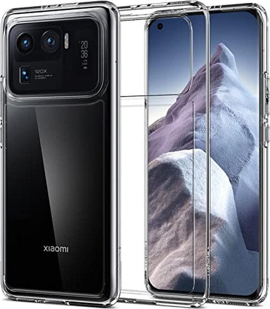 Xiaomi Mi 11 Ultra Hoesjes – Siliconen Backcover – Flexibel – Transparant-Ilumina Benelux