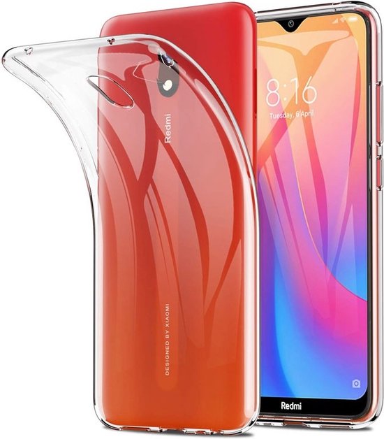 Xiaomi Redmi 8A Hoesjes – Transparante Siliconen Backcover – Flexibel – Schokbestendig-Ilumina Benelux