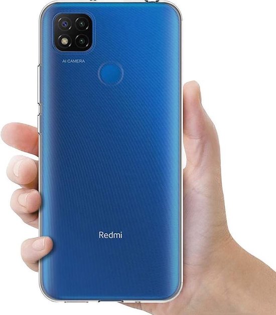 Xiaomi Redmi 9C Hoesjes – Siliconen Backcover – Transparant – Schokbestendig – Soft TPU-Ilumina Benelux