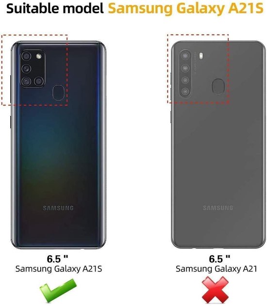 Samsung Galaxy A21S Hoesjes – Transparante Siliconen Backcover – Flexibel – Schokbestendig-Ilumina Benelux