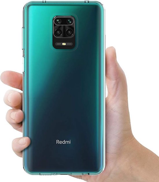Xiaomi Redmi Note 9S/9 Pro Hoesjes – Siliconen Backcover – Flexibel – Transparant-Ilumina Benelux